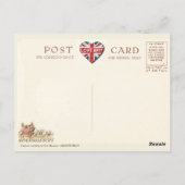 Schotland - Forth Rail Bridge Briefkaart (Achterkant)