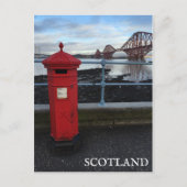 Schotland - Forth Rail Bridge Briefkaart (Voorkant)