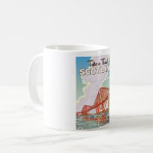 Schotland Fourth Bridge Reisposter. Koffiemok (Voorkant links)