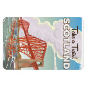Schotland Fourth Bridge Reisposter. Magneet (Horizontaal)