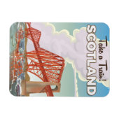 Schotland Fourth Bridge Reisposter. Magneet (Horizontaal)