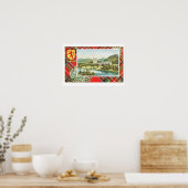 Schotland, Fraser, Royal Stewart, Balmoraal Poster (Keuken)