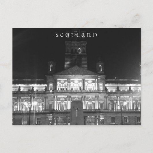 Schotland - Glasgow Briefkaart (Voorkant)
