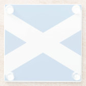 Schotland Glazen Onderzetter (Achterkant)