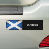 Schotland Grunge Flag Bumpersticker (Op auto)