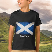 Schotland Grunge Flag T-shirt