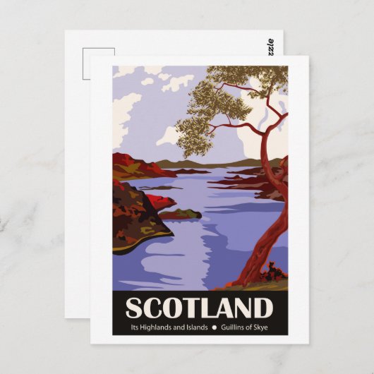 Schotland, Guillins of Skye Briefkaart (Voorkant / Achterkant)