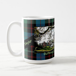 Schotland Guthrie Clan Castle-Tartan Name Mok