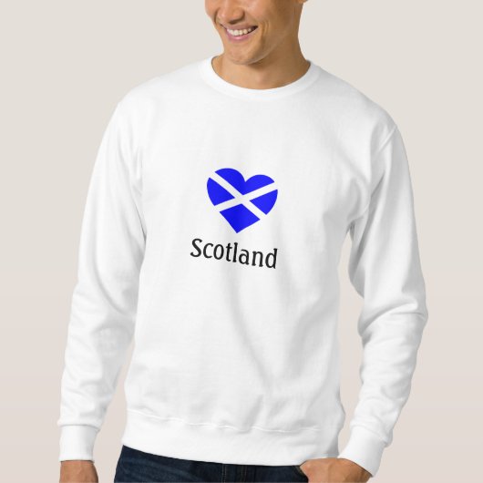 Schotland Heart Design T-shirt of sweatshirt (Voorkant)