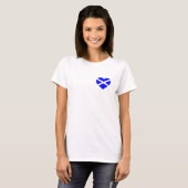 Schotland Heart Design T-shirt of sweatshirt (Voorkant volledig)