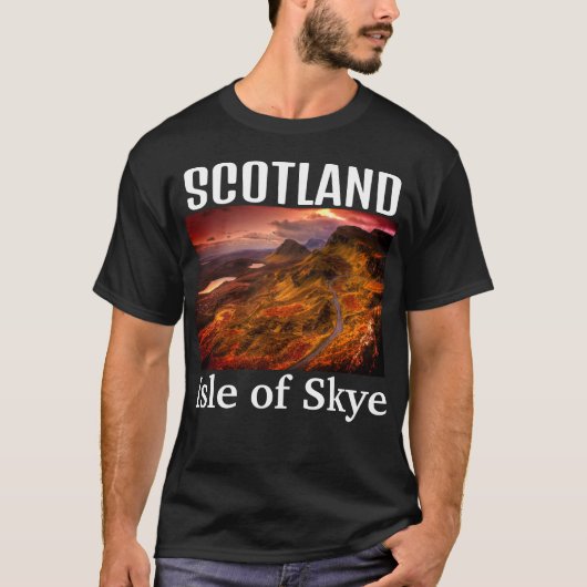 Schotland het eiland Skye T-Shirt (Voorkant)