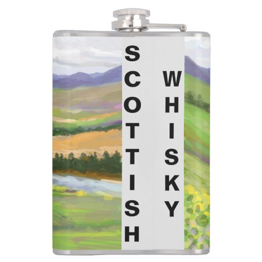 Schotland Heupfles (Achterkant)