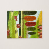 Schotland Highland Koeien in het najaar van het Bo Legpuzzel (Horizontaal)