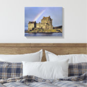 Schotland, Highland, Wester Ross, Eilean Donan 2 Canvas Afdruk (Insitu (Slaapkamer))