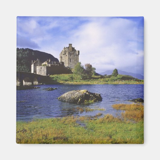 Schotland, Highland, Wester Ross, Eilean Donan 2 Magneet (Voorkant)
