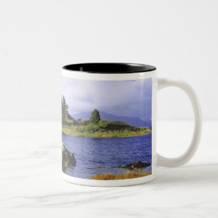 Schotland, Highland, Wester Ross, Eilean Donan 2 Tweekleurige Koffiemok