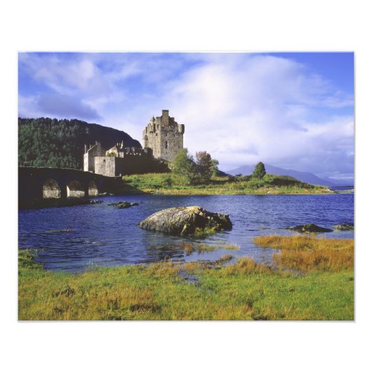 Schotland, Highland, Wester Ross, Eilean Donan 3 Foto Afdruk (Voorkant)