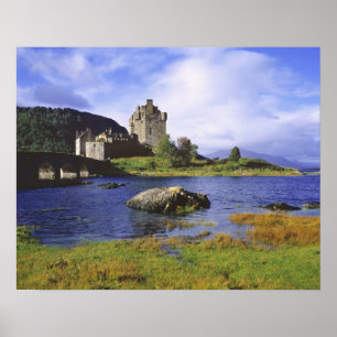 Schotland, Highland, Wester Ross, Eilean Donan 3 Poster