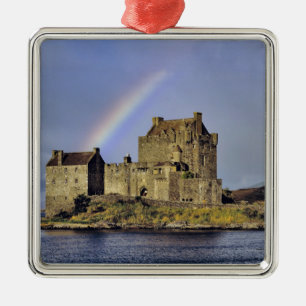 Schotland, Highland, Wester Ross, Eilean Donan Metalen Ornament