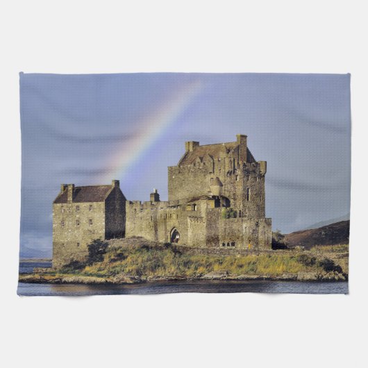 Schotland, Highland, Wester Ross, Eilean Donan Theedoek (Horizontaal)