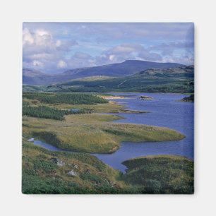 Schotland, Highland, Wester Ross, Loch Garry. An Magneet