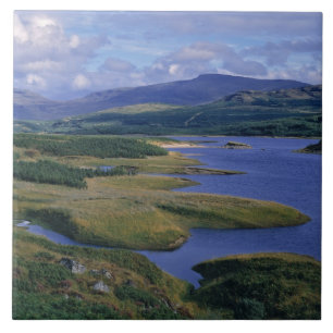 Schotland, Highland, Wester Ross, Loch Garry. An Tegeltje