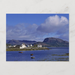 Schotland, Highland, Wester Ross, Plockton. Briefkaart