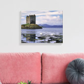 Schotland, Highland, Wester Ross, Stalker Canvas Afdruk (Insitu (Woonkamer))