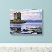 Schotland, Highland, Wester Ross, Stalker Canvas Afdruk (Insitu (Houten vloer))