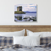 Schotland, Highland, Wester Ross, Stalker Canvas Afdruk (Insitu (Slaapkamer))