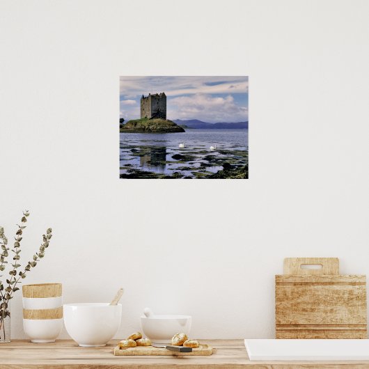 Schotland, Highland, Wester Ross, Stalker Poster (Keuken)