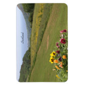 Schotland, Highlands, Ocean, Flowers, Photography Magneet (Verticaal)