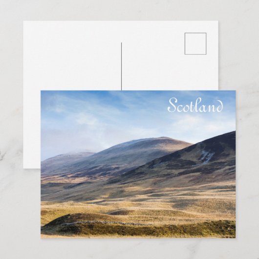 Schotland - Hooggebergte Briefkaart (Voorkant / Achterkant)