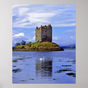 Schotland, Hoogland, Wester Ross, Loch Linnhe. E Poster