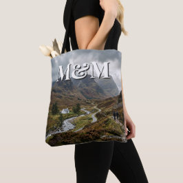 Schotland Hooglanden Esthetiek, Monogram Modern Tote Bag