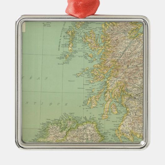 Schotland, Ierland Metalen Ornament (Voorkant)