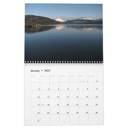 Schotland in Afbeeldingen Agenda 2012 Kalender (Jan 2027)