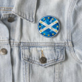 Schotland in EU-badge Ronde Button 5,7 Cm (In situ)