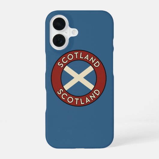 Schotland iPhone 16 Hoesje (Achterkant)