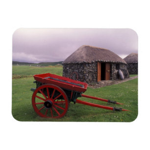 Schotland, Isle of Skye, Kilmuir. Landelijk landsc Magneet