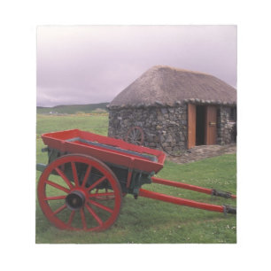 Schotland, Isle of Skye, Kilmuir. Landelijk landsc Notitieblok