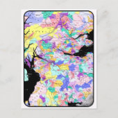 Schotland Kaart Schotse klans Foto (Voorkant)