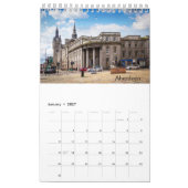 Schotland, kalender met verschillende plaatsen in  (Jan 2027)