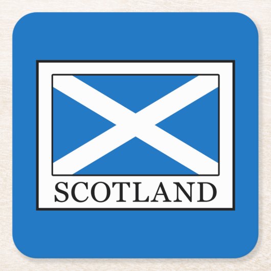 Schotland Kartonnen Onderzetters (Voorkant)