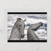schotland kelpies briefkaart (Voorkant / Achterkant)