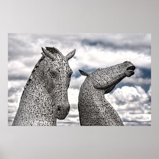 schotland kelpies poster (Voorkant)