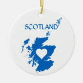 Schotland Keramisch Ornament (Voorkant)