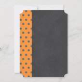 Schotland kind met kilt Birthday Party Kaart (Achterkant)