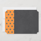 Schotland kind met kilt Birthday Party Kaart (Achterkant)