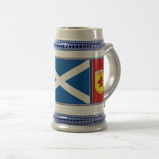 Schotland, Klimmende leeuw, vlag, Sint-Andreaskrui Bierpul